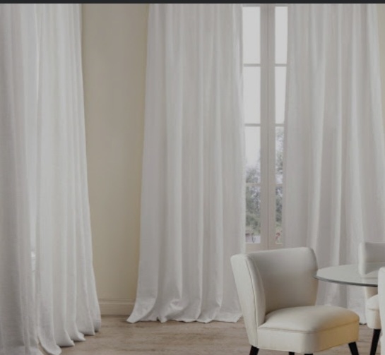 قیمت پارچه پرده ای ساتن سفید